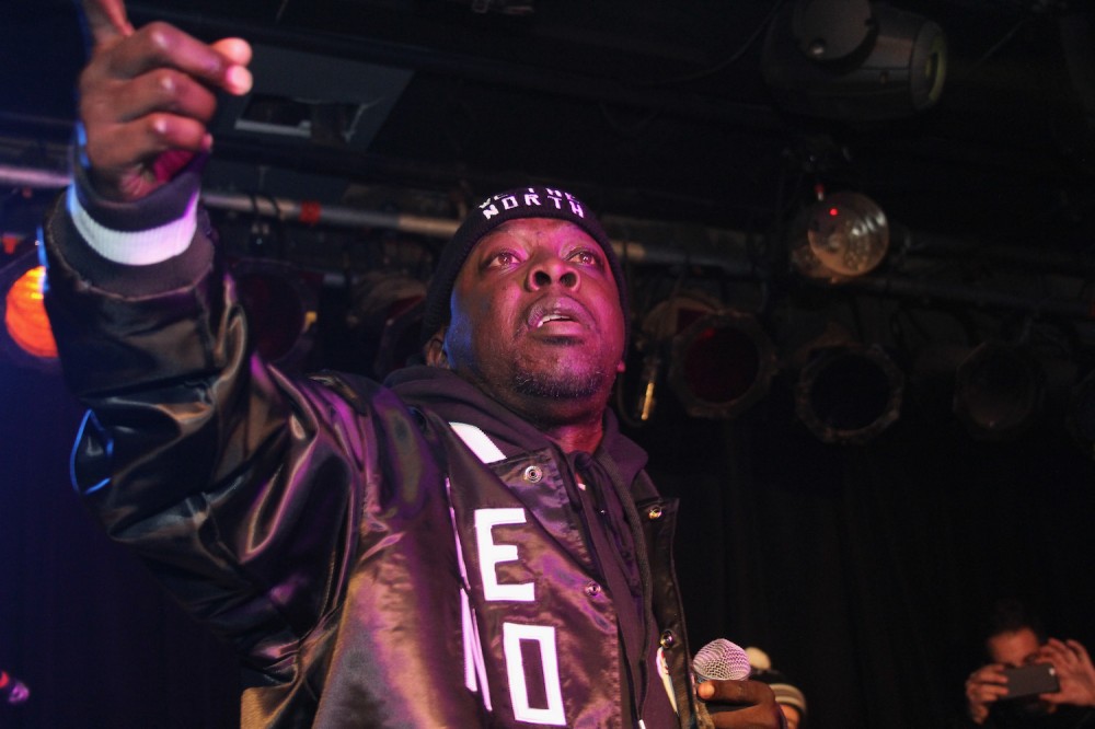 Phife Dawg Performs At Tattoo Tattoo Queen West on February 6, 2015 in Toronto, Canada.