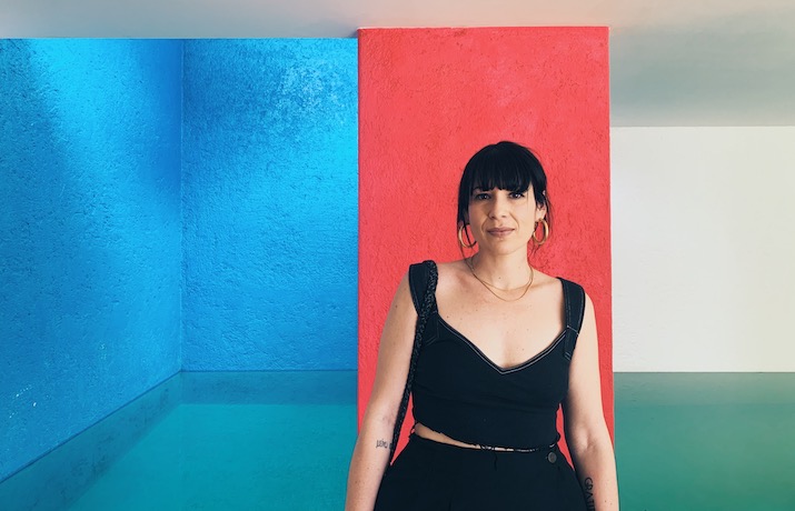 Jacqueline Schneider colorful backdrop