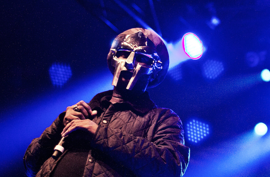 MF DOOM performing at the Vanguard Music Festival 2013 in Denmark.